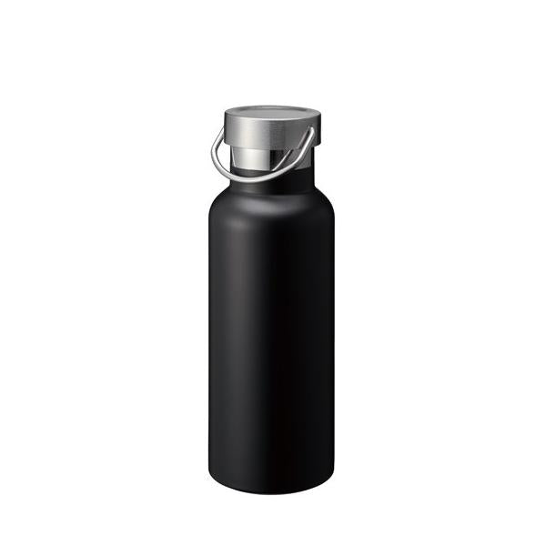 サーモボトル ステンレスボトル 500ml ハンドル付 水筒 ノベルティ 小ロット メタルハンドル サーモボトル