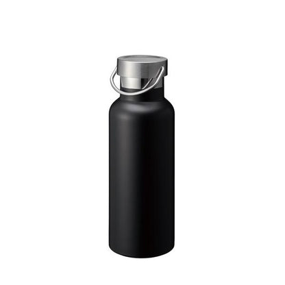サーモボトル ステンレスボトル 500ml ハンドル付 水筒 ノベルティ 小ロット メタルハンドル サーモボトル