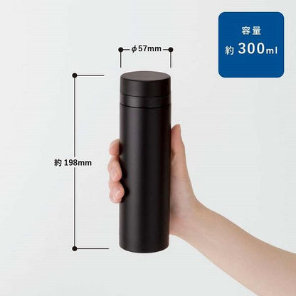 ステンレスボトル 300ml マイボトル 水筒 記念品 ノベルティ 小ロット スリムサーモ ステンレスボトル300ml