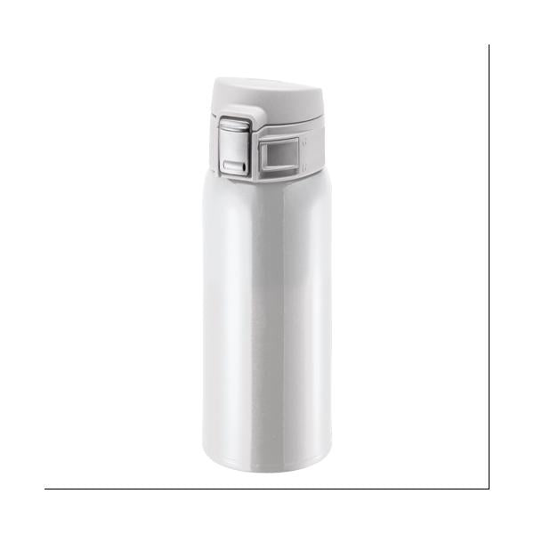 マイボトル ステンレスボトル 360ml 水筒 ワンタッチ 記念品 ノベルティ 小ロット ワンタッチカービングサーモボトル360ml