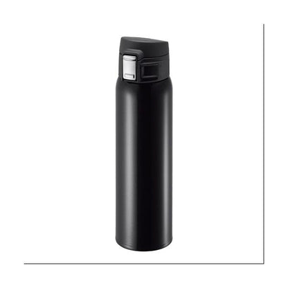マイボトル ステンレスボトル 480ml 水筒 ワンタッチ ノベルティ 小ロット ワンタッチカービングサーモボトル480ml
