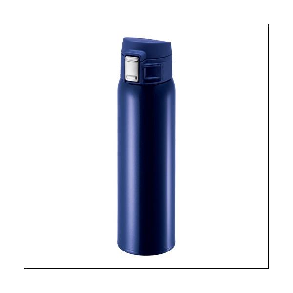 マイボトル ステンレスボトル 480ml 水筒 ワンタッチ ノベルティ 小ロット ワンタッチカービングサーモボトル480ml
