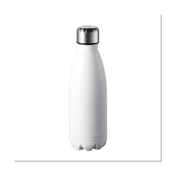 サーモボトル 保冷温ボトル 牛乳瓶型 420ml 水筒 記念品 ノベルティ 小ロット ロケットサーモボトル420ml
