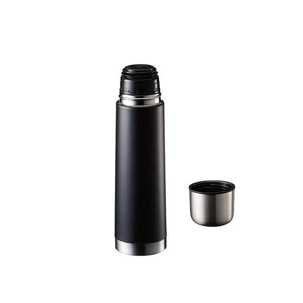 サーモボトル ステンレスボトル 480ml 保冷温ボトル コップ付 水筒 ノベルティ 小ロット コップ付サーモステンレスボトル480ml