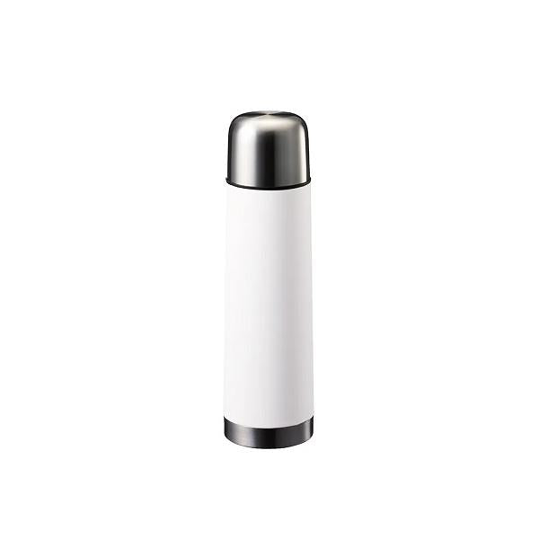 サーモボトル ステンレスボトル 480ml 保冷温ボトル コップ付 水筒 ノベルティ 小ロット コップ付サーモステンレスボトル480ml