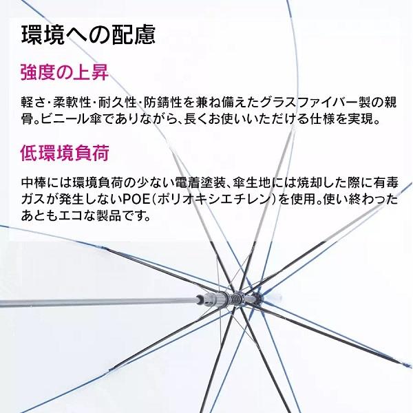 ビニール傘 グッドデザイン賞受賞 エコ 梅雨対策 ノベルティ 小ロット カラフルアンブレラ