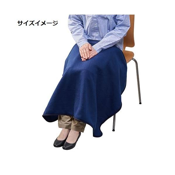 ブランケット ひざ掛け コンパクトにまとまる フリース あったかグッズ くるっと巾着収納ブランケット