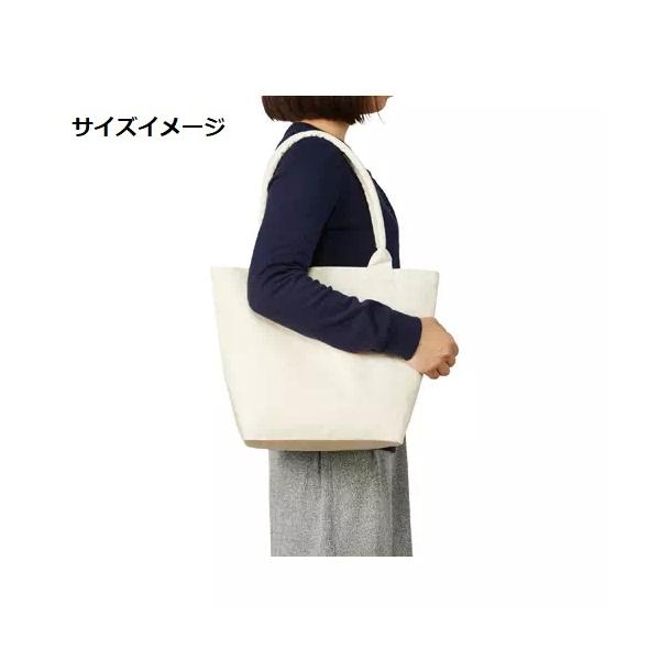 エコバッグ トートバッグ  買い物バッグ コットン 12オンス 格安 景品 販促品 ノベルティ 小ロット キャンバスガーデントート Mサイズ ナチュラル　