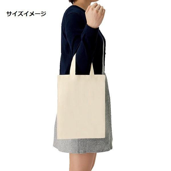 オーガニックコットンA4フラットバッグ ナチュラル