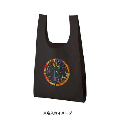 オーガニックコットン エコバッグ SDGs 買い物バッグ オーガニックコットンマルシェバッグ ブラック