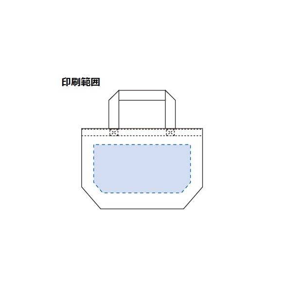 ミニバッグ ポケット付き コットン エコバッグ SDGs ノベルティ オーガニックコットンキャンバストート Sサイズ 内ポケット付 ナチュラル