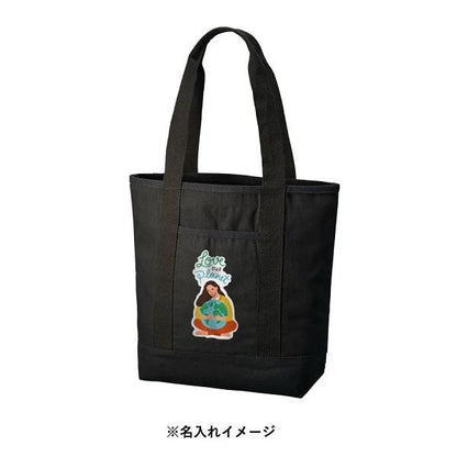 オーガニックコットン 10オンス SDGs オーガニックコットンキャンバスライントート ブラック