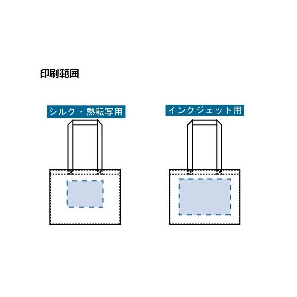 エコバッグ 横型 ポケット付き オーガニックコットン 10オンス SDGs ノベルティ オーガニックコットンキャンバスボックストート ナチュラル
