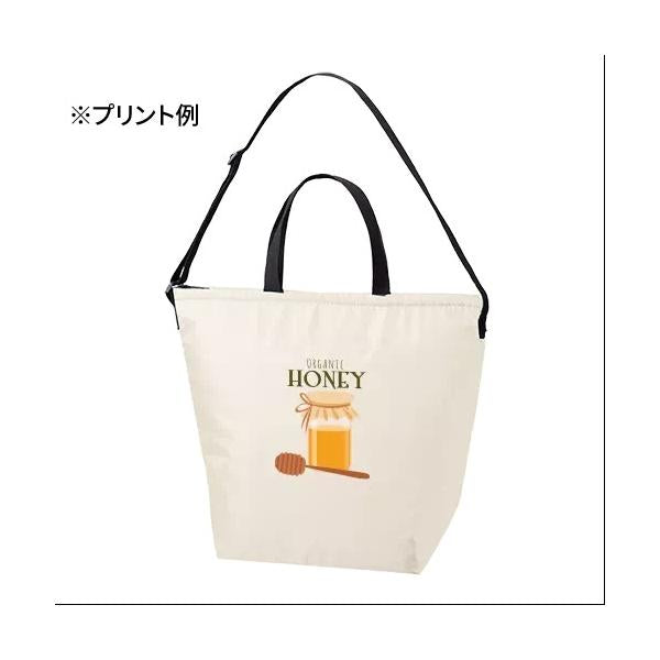 大容量保冷バッグ 肩掛け エコバッグ 買い物バッグ レジャーバッグ ファスナー 格安 景品 販促品 ノベルティ 小ロット 保冷ベーシックショルダートート