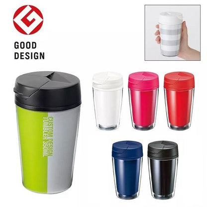 マイタンブラー 350ml グッドデザイン賞 オリジナルタンブラー 推し活 記念品 ノベルティ 小ロット カスタムデザインタンブラーFC 350ml