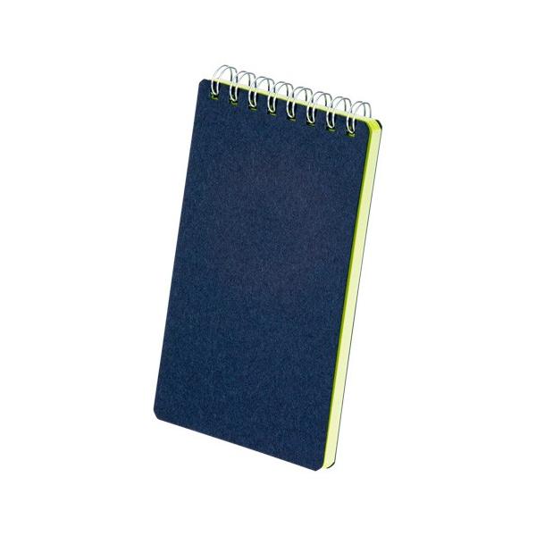 メモ帳 リングメモ サイドカラー スマホサイズ 日本製 記念品 ノベルティ サイドカラーリングメモ