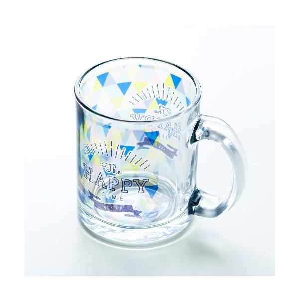 マグカップ 300ml グラス 食器 フルカラー印刷対応 ノベルティ 小ロット 昇華転写対応グラスマグ クリア