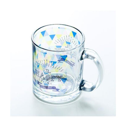 マグカップ 300ml グラス 食器 フルカラー印刷対応 ノベルティ 小ロット 昇華転写対応グラスマグ クリア