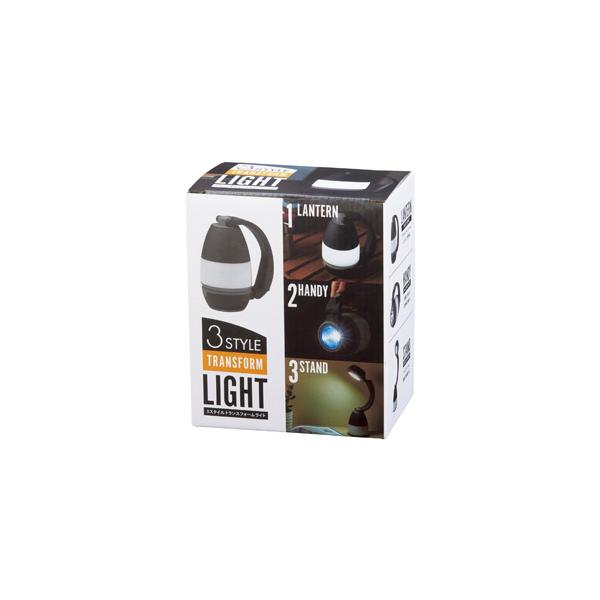 スタンドライト ランタンライト ハンディライト LED レジャー アウトドア 防災 ノベルティ 備品 小ロット 3スタイルトランスフォームライト