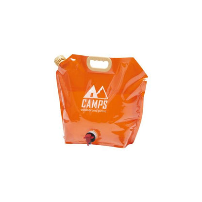 ウォータージャグ ウォーターバッグ 8L コック付 アウトドアグッズ 防災グッズ 記念品 ノベルティ 小ロット キャンプス ウォータージャグ8L
