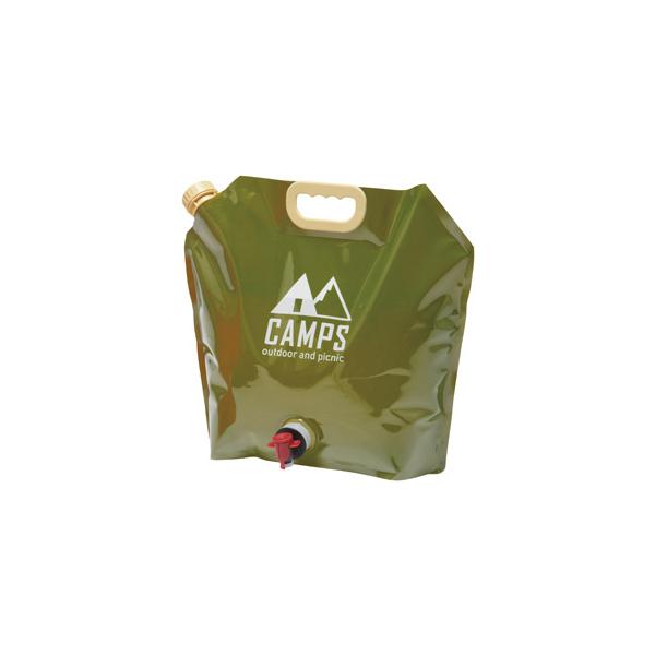 ウォータージャグ ウォーターバッグ 8L コック付 アウトドアグッズ 防災グッズ 記念品 ノベルティ 小ロット キャンプス ウォータージャグ8L