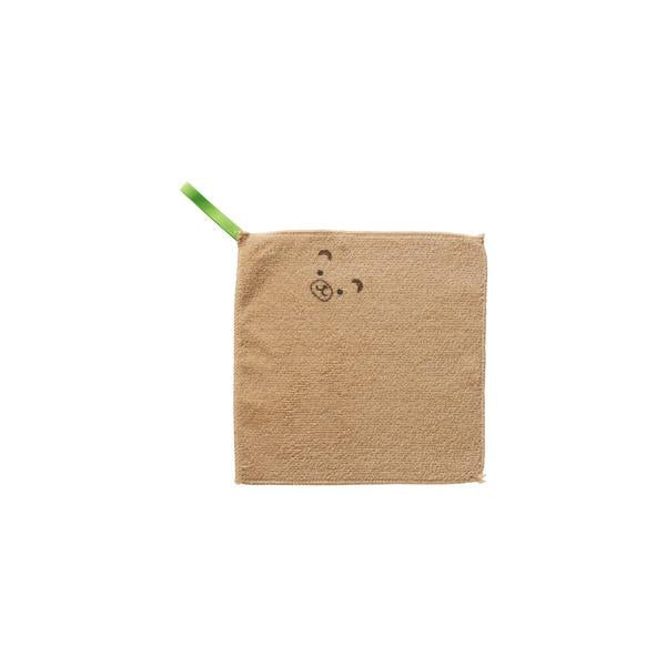 ハンカチタオル アニマル柄 プチギフト かわいい雑貨 記念品 ループ付 なかよしアニマルハンカチタオル