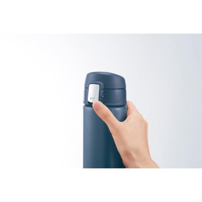 マイボトル 500ml ステンレス 水筒 ワンプッシュ アウトドアグッズ ノベルティ 小ロット ワンタッチ真空ステンレスボトル500ml