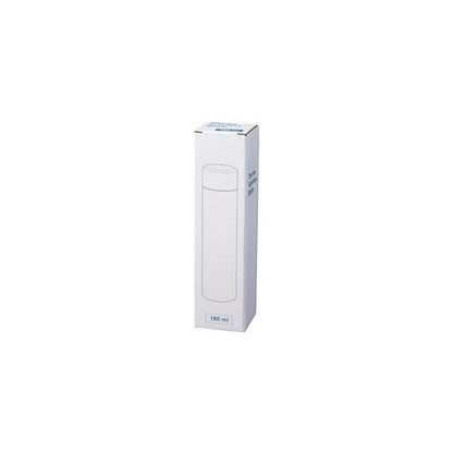 ステンレスボトル 180ml 水筒 ノベルティ 小ロット 真空ステンレスボトル180ml(ホワイト)