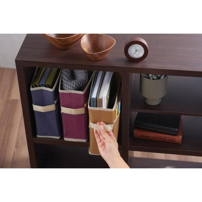 収納BOX ハンドル付 書類整理 ステーショナリー 便利グッズ 持ち運びできる 収納ボックスバッグ