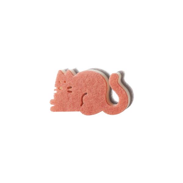 アニマルスポンジ キッチングッズ かわいい雑貨 お掃除グッズ プチギフト ぶらりんアニマルキッチンスポンジ
