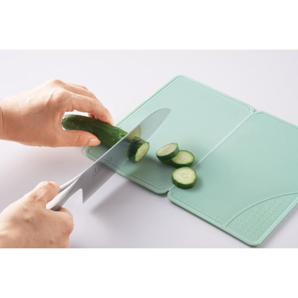 折りたたみまな板 おろし付き メモリ付き キッチングッズ 調理グッズ 便利グッズ ノベルティ 小ロット スマシェフ たためる多機能まな板