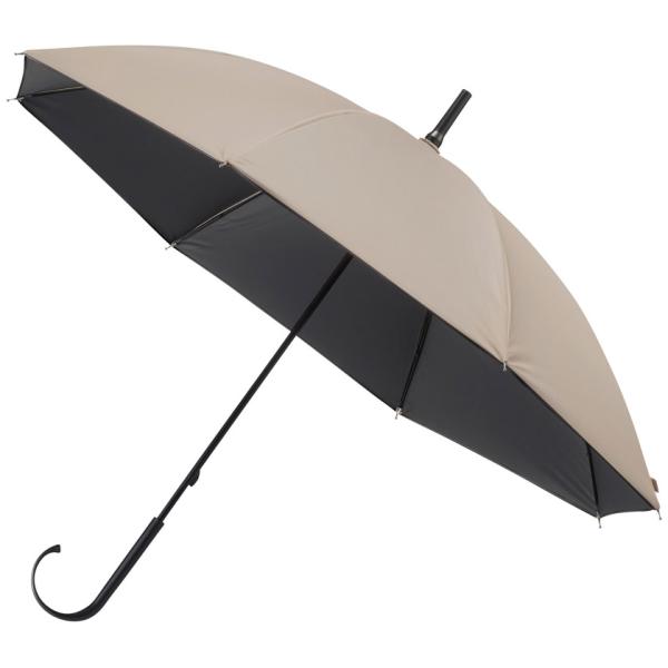 長傘 日傘 雨傘 UVカット レイングッズ 梅雨対策 ノベルティ 小ロット ベーシックカラー晴雨兼用長傘
