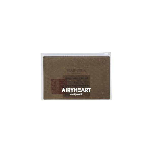 フラットポーチ 小物ポーチ 推し活グッズ 便利グッズ かわいい 格安 景品 販促品 ノベルティ 小ロット エアリーハートマルチポーチ