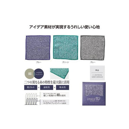 タオルギフト タオルハンカチ 窓付きパッケージ入り 記念品 プチギフト ほんの気持ち いいとこダブル ハンカチタオル