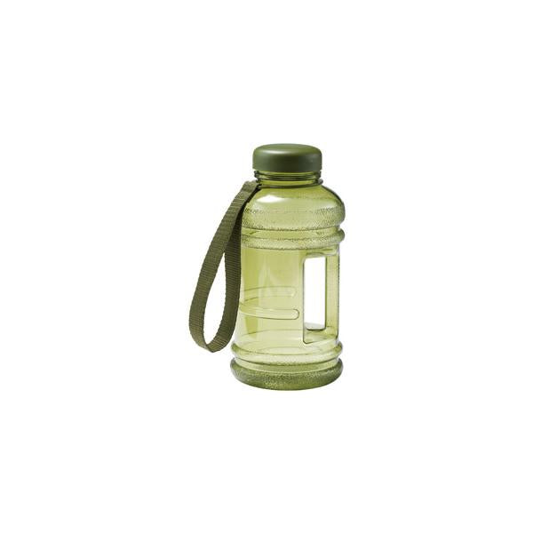 クリアボトル 1L ストラップ付 ハンドル付 目盛り付 アウトドア レジャー スポーツ 記念品 ノベルティ 小ロット 大容量アクティブボトル1.0L