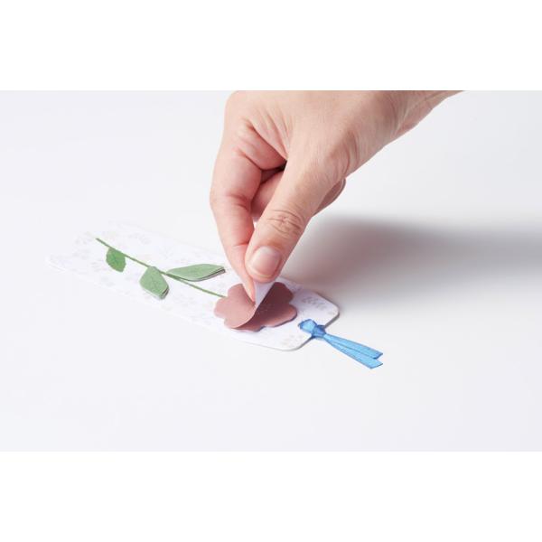 ブックマーク しおり ふせん 文具 ステーショナリー 便利グッズ かわいい 記念品 備品 フラワーブックマークふせん