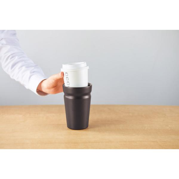 真空ステンレスタンブラー 480ml カップホルダー ２WAY 記念品 ノベルティ 小ロット カップをそのままIN！真空断熱タンブラー