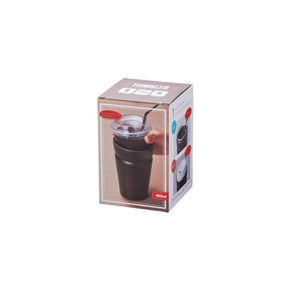 真空ステンレスタンブラー 480ml カップホルダー ２WAY 記念品 ノベルティ 小ロット カップをそのままIN！真空断熱タンブラー
