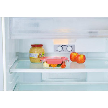 保存容器 600ml 耐熱ガラス お弁当箱 電子レンジ オーブン 冷蔵 便利グッズ ノベルティ 小ロット フタ付耐熱ガラス保存容器