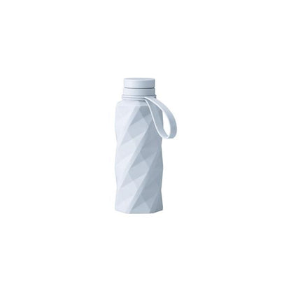 シリコンボトル 水筒 550ml 氷のう 保冷剤 レジャー アウトドア 販促 ノベルティ 小ロット たためるスピナーシリコンボトル