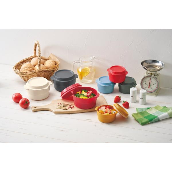 保存容器 220ml 食器 電子レンジ可 冷凍保存可 便利グッズ レジャー アウトドア ラウンド保存容器