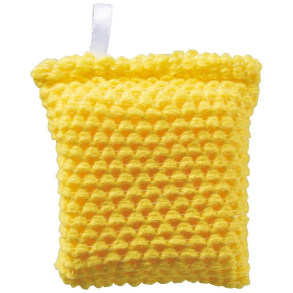 キッチンスポンジ 2個セット 洗剤不要 ループ付き かわいい雑貨 お掃除グッズ エコロジー 洗剤いらずのふたごスポンジ