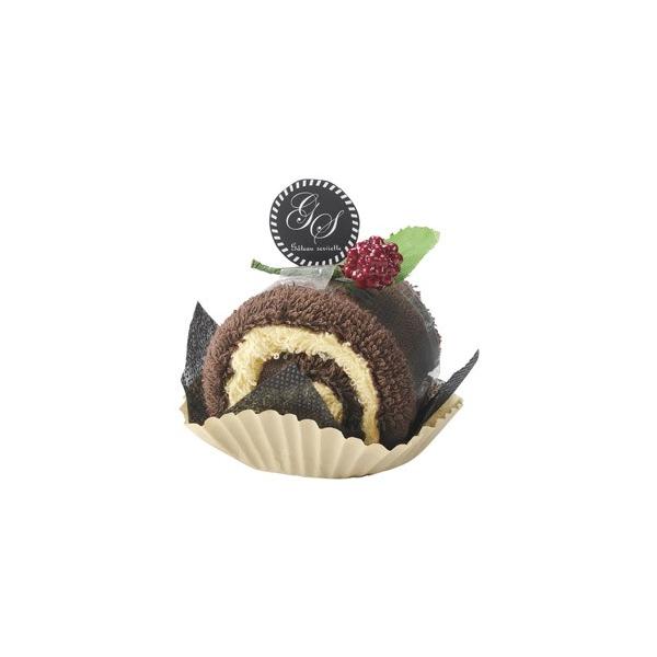 ケーキタオル ハンドタオル ハンカチタオル 綿100％ プチギフト かわいい雑貨 ノベルティ クリームロールタオル