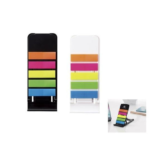 ふせんセット 付箋セット スマホスタンド 便利文具 記念品 ノベルティ スマホスタンドになるスリムふせん