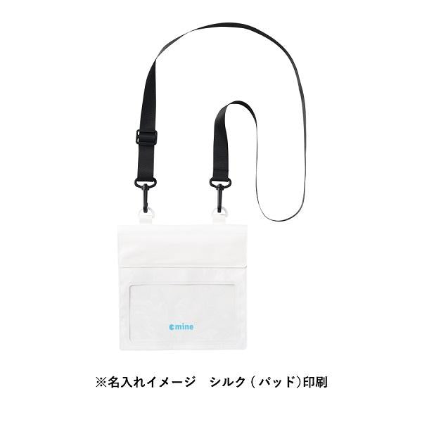 防水スマホポーチ 防水サコッシュ レジャー 防水ポーチ IPX6 スマホ操作可能 記念品 ノベルティ モバイルウォータープルーフサコッシュ
