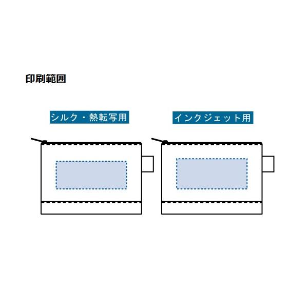 フェアトレードコットンキャンバスフラットポーチ Sサイズ ナチュラル