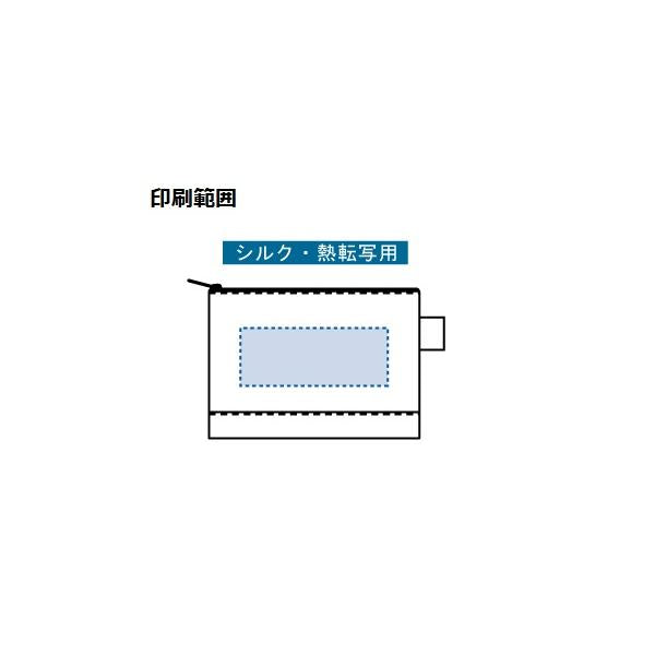 フェアトレードコットンキャンバスフラットポーチ Sサイズ
