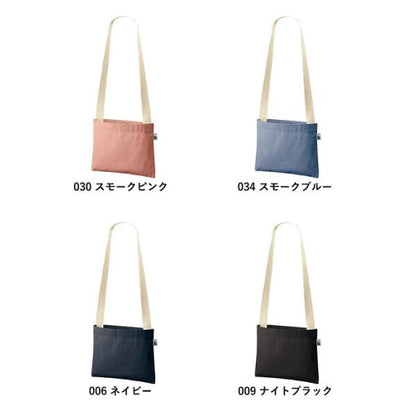 サコッシュ ミニバッグ 10オンス フェアトレードコットン SDGs ノベルティ フェアトレードコットンキャンバスサコッシュ