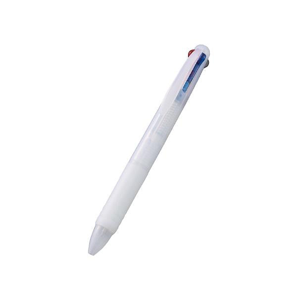 3色ボールペン 0.7mm エコ素材 記念品 3色プラスワンボールペン（再生ABS）