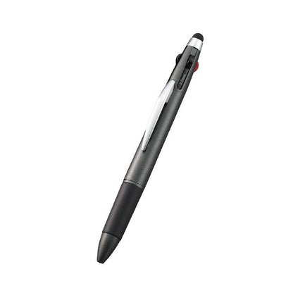 3色ボールペン タッチペン エコ素材 接触防止グッズ 便利文具 記念品 タッチペン付3色＋1色スリムペン（再生ABS）